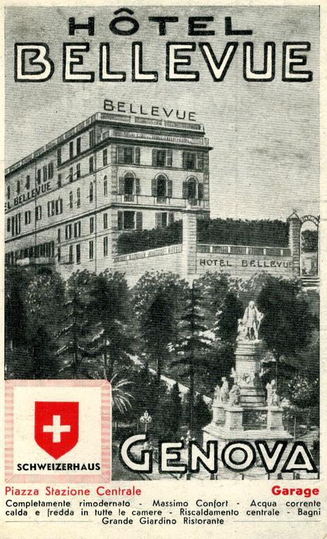 Hotel Bellevue Génova Exterior foto